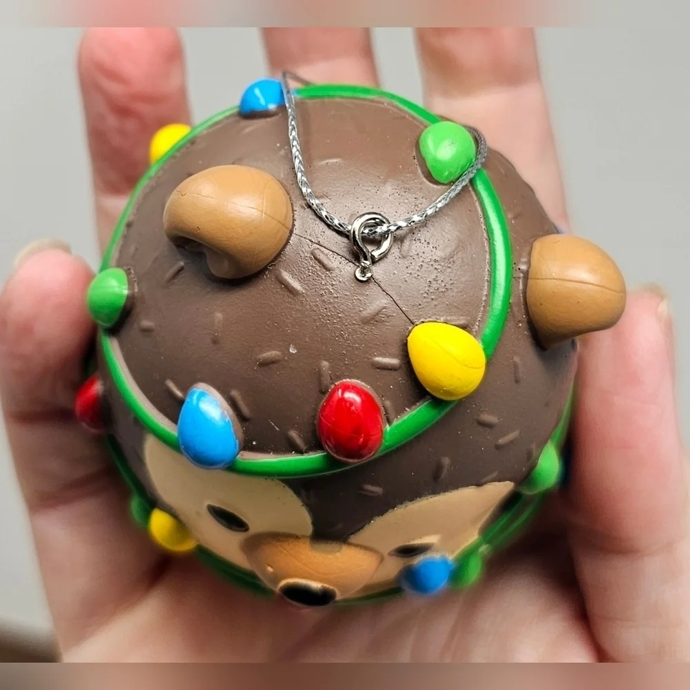 Squishmallows Holiday Christmas Ornament- Hans The Hedgehog Kurt Adler 2022 NEW